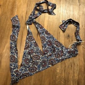 Floral crop top